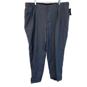 L.L. Bean Mens Comfort Waist Wool Pant Gray Heather 44W